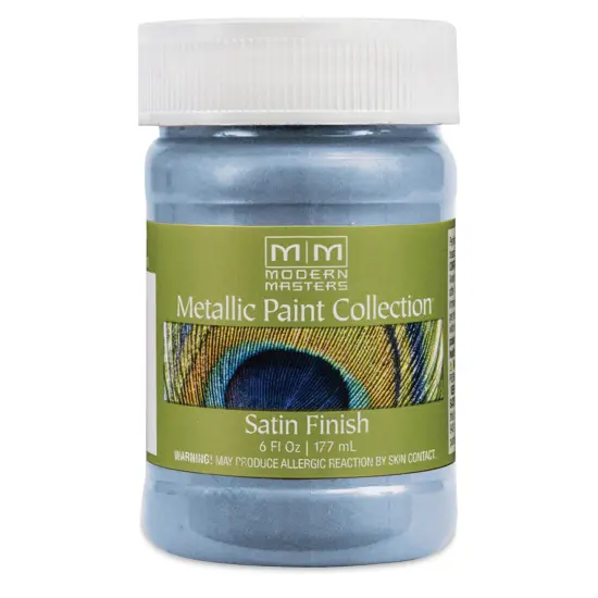 Modern Masters Metallic Paint - Shimmering Sky, 177 ml jar {1}