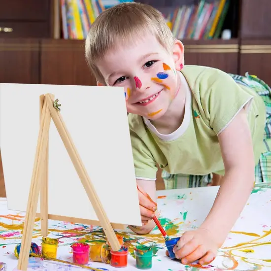 9 Inches Easel, Tabletop Painting Canvas Tall Wood Display Easels Set of 12 {5}