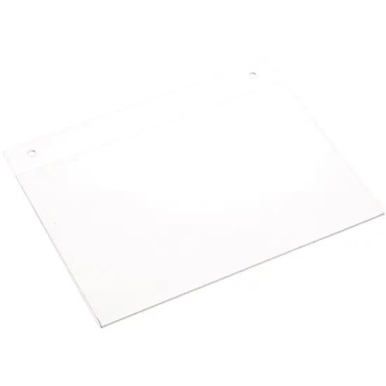 Plymor Clear Acrylic Sign Display / Literature Holder (Wall-Mount), 9" W x 6" H {1}