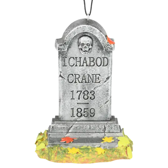 Tree Buddees Ichabod Crane Tombstone Halloween Ornament Sleepy Hollow Decoration {3}
