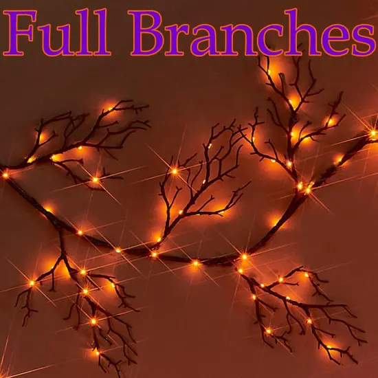 Lighted Halloween Garland {3}
