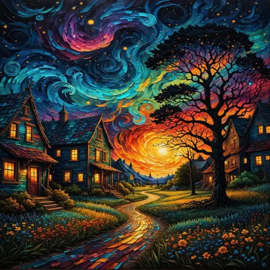 DIY Moon Diamond Art Diamond Painting Kits for Adult {1}