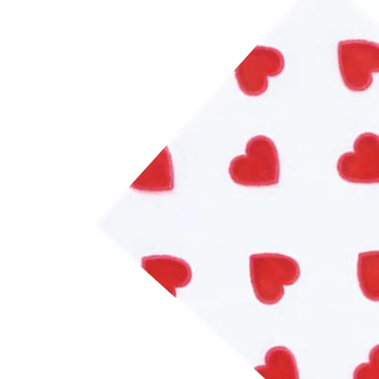 Small Red Hearts Cello Treat Bag {3}