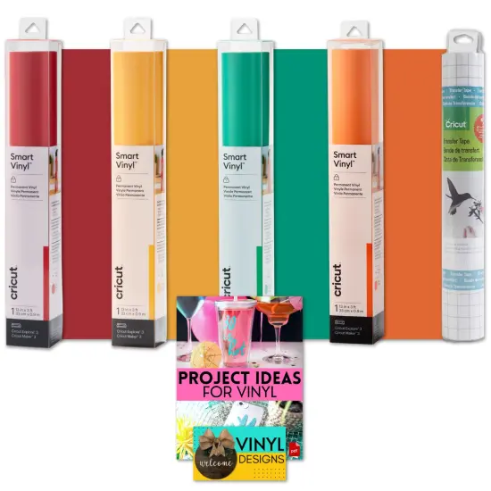 Cricut Smart Permanent Vinyl Autumn Bundle - 3ft Adhesive Vinyl Rolls {1}