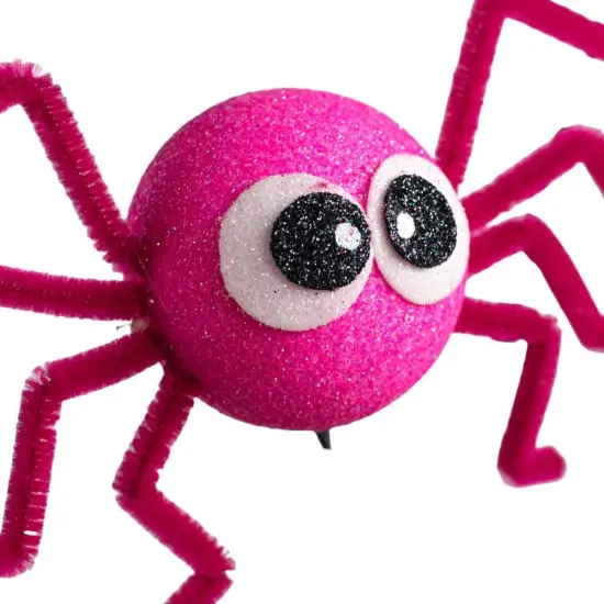 21" Silly Spider Spray: Pink {2}