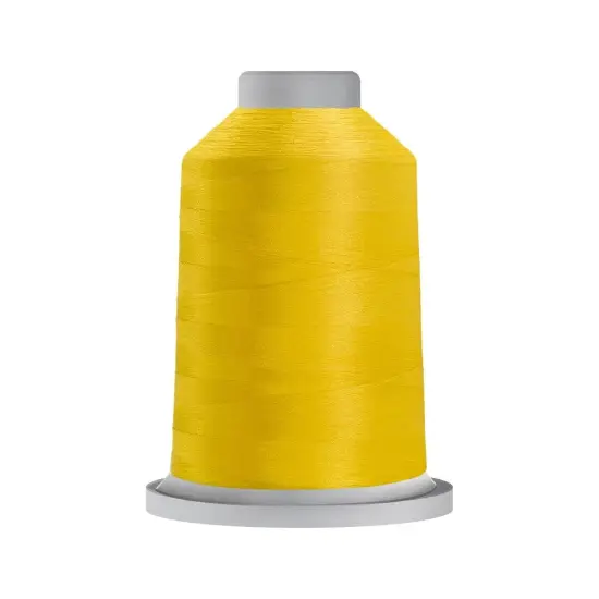 80101 Lemon Glide Polyester Thread - 5,500 yards King Spool {1}