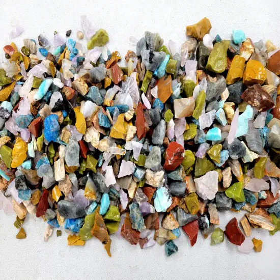 Raw Crystal Chips Bulk - Madagascar Rough Stone Mix {6}