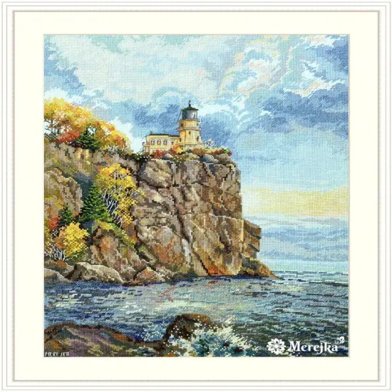 Split Rock Lighthouse K-231 Counted Cross-Stitch Kit {2}