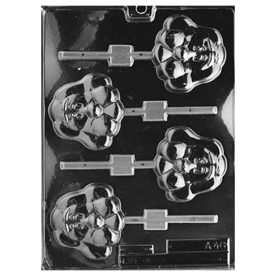 Hound Lollipop Chocolate Mold {1}