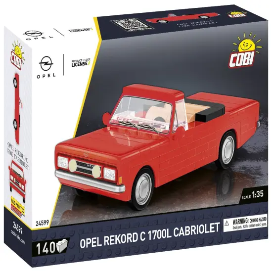 COBI Historical Collection Opel Rekord C 1700L Cabriole Vehicle {2}