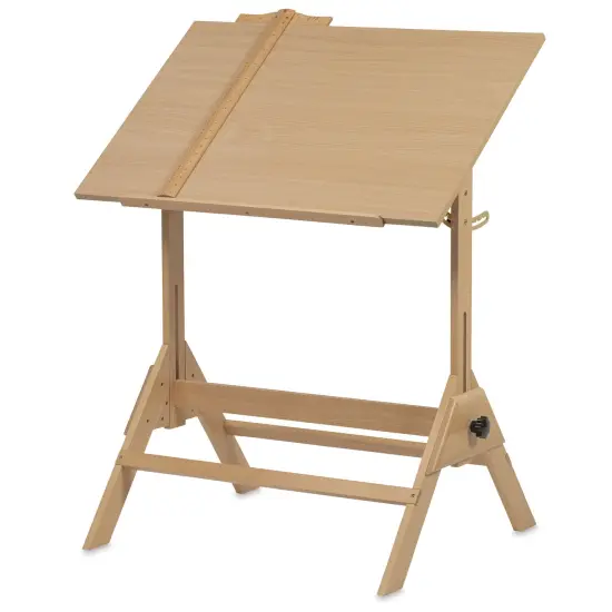 Meeden Wood Drafting Table - 35-1/2&rdquo; W x 23-1/2&rdquo; L {1}