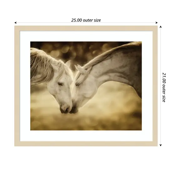 Connections by PHBurchett Wood Framed Wall Art Print {4}