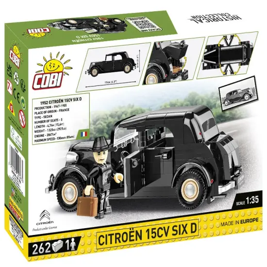 COBI Historical Collection Citroen 15CV Six D Vehicle {3}
