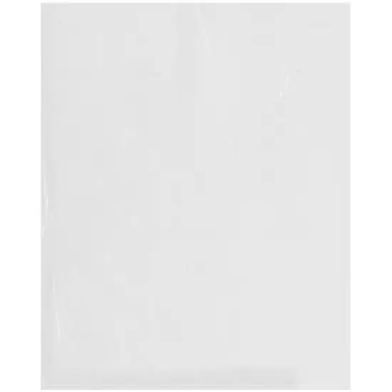 Plymor 16" x 20", 1.25 Mil Flat Open Clear Plastic Poly Bags {1}