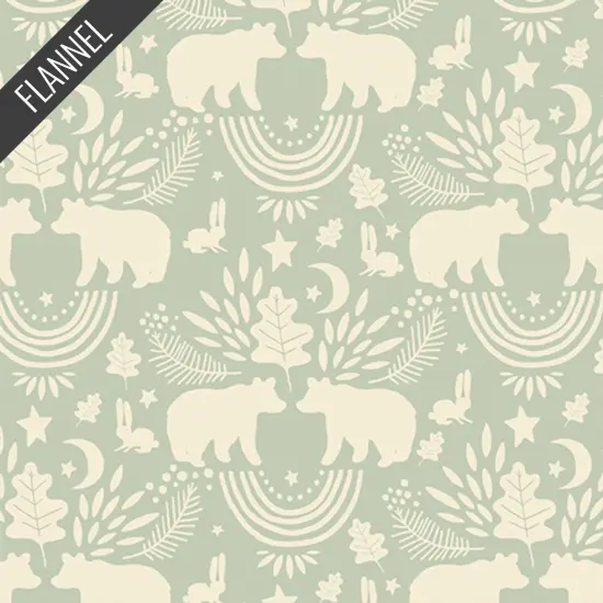 Quiet Encounter Flannel in Timberline (f58211a) | Art Gallery Flannel | AGF Studio | Art Gallery {1}
