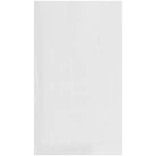 Plymor 8" x 14", 1.25 Mil Flat Open Clear Plastic Poly Bags {1}