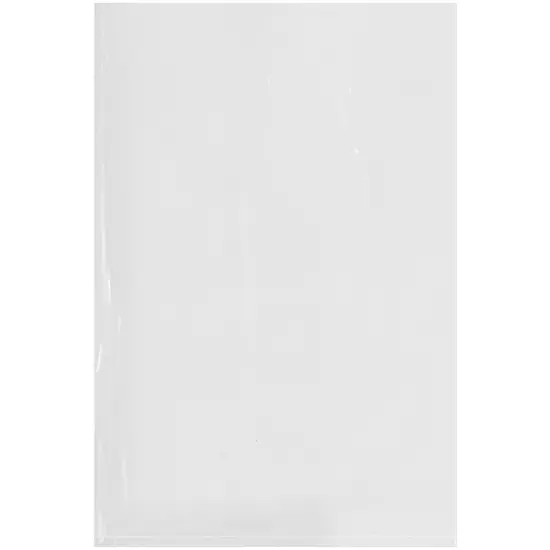 Plymor 8" x 12", 1.25 Mil Flat Open Clear Plastic Poly Bags {1}