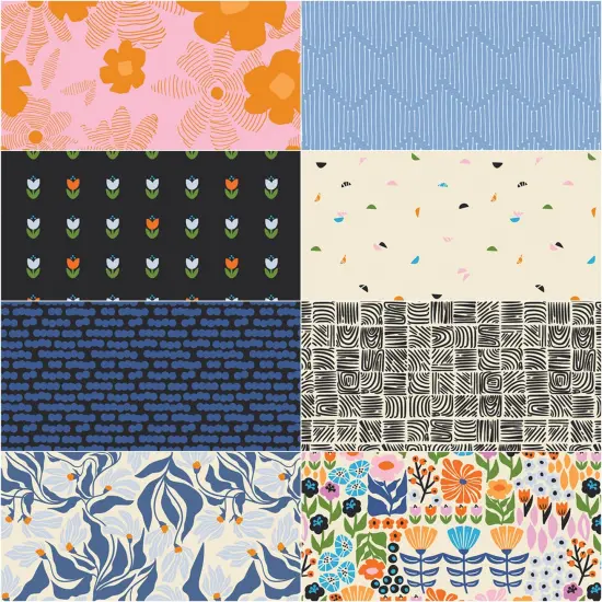 The Cur8tor Fat Quarter Bundle in Modernista byfor Art Gallery (FQWCUR8MO3) {3}