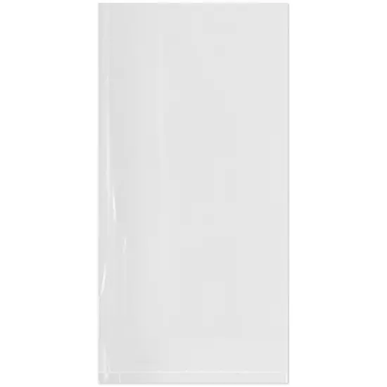 Plymor 8" x 16", 3 Mil Flat Open Clear Plastic Poly Bags {1}