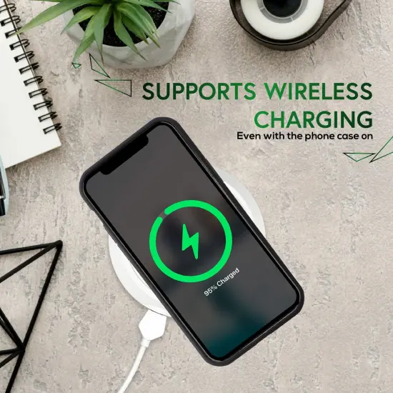 Insten Compatible with iPhone 12 Pro Max Case 6.7 inch (2020) Carbon Fiber Pattern, Matte Translucent PC & Flexible Frame Cover, Minimalist Design, Anti-shock, Full Body Protection, Black {4}