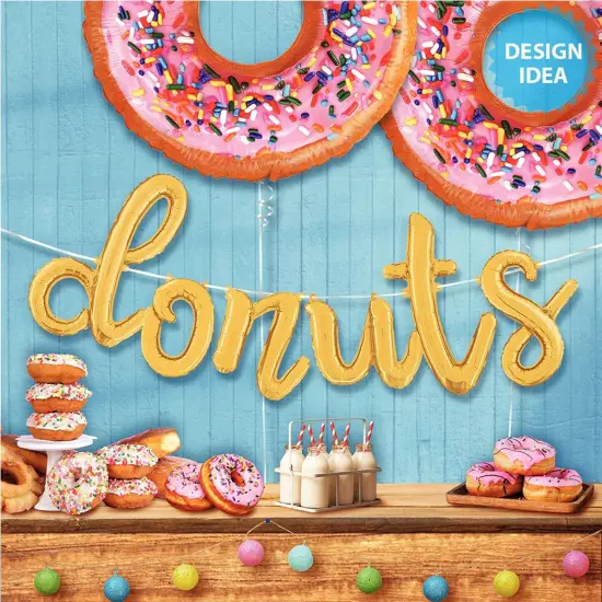 Betallic&reg; Mighty Donut Balloon 30 Inch {4}