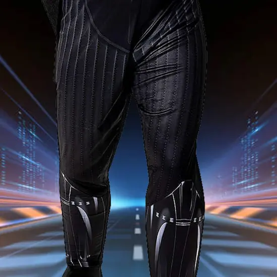 Darth Vader Adults Qualux Costume Star Wars One Size Villain Outfit {2}