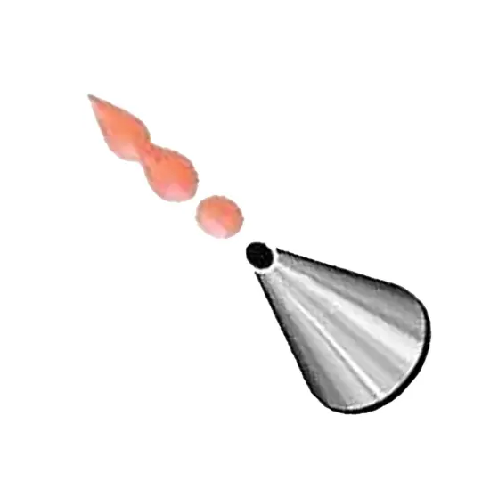 Magic Line Tube Decorating Tip Oval Aluminum {3}