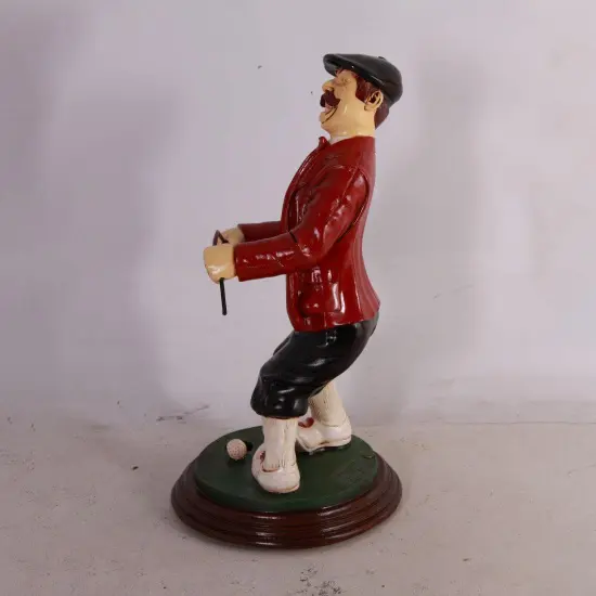 Golfer Frustrated Small Statue {6}