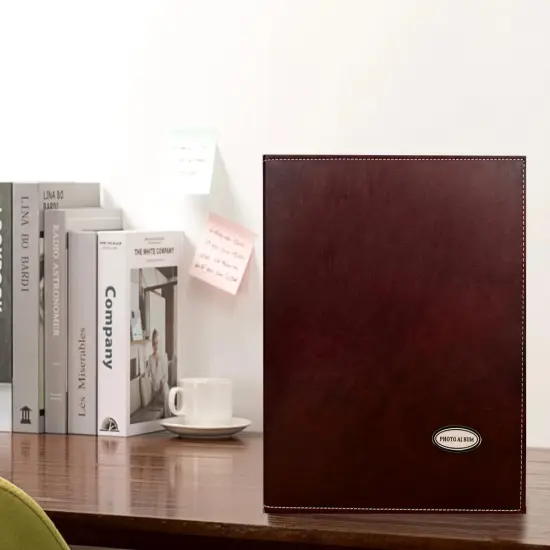 Self-Adhesive Photo Album, Dust-free, glue free and waterproof Scrapbook Album, Family album, Leather Cover, Hand Made DIY Albums {2}