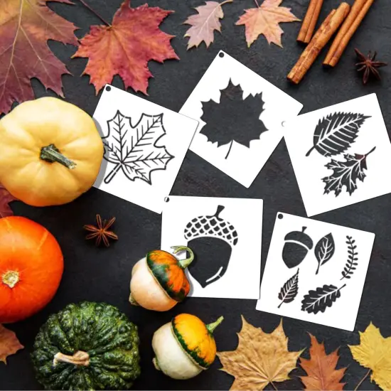Fall Stencils for Painting on Wood Hello Pumpkin Stencils {4}
