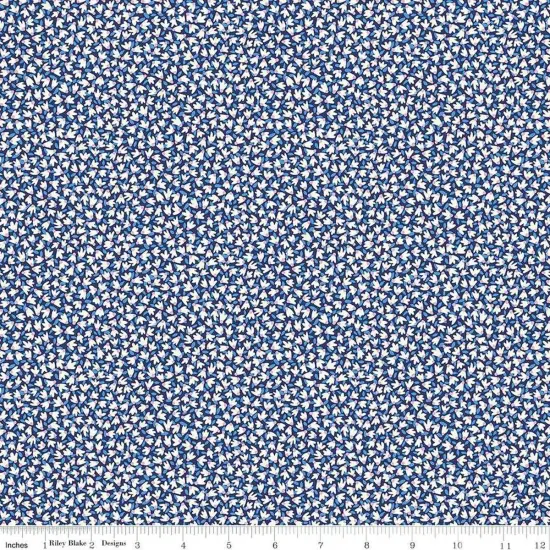 Liberty Tudor Celebration Tudor Tumble 01667447A 44"/45" Fabric Per Yard {1}