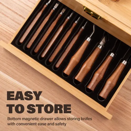 17-in-1 Wood Carving Kit (Brown) {4}