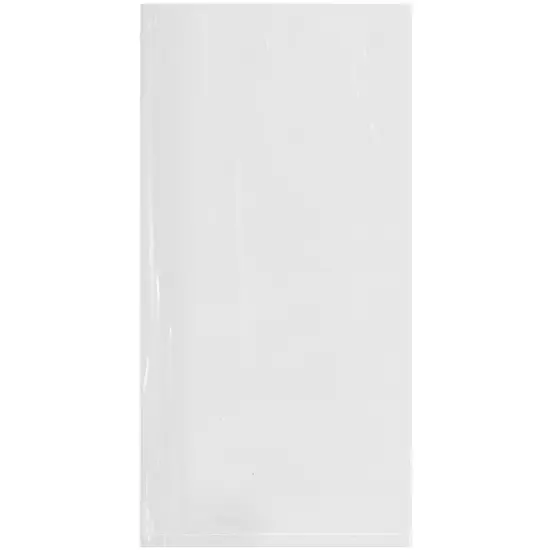 Plymor 5" x 10", 3 Mil Flat Open Clear Plastic Poly Bags {1}