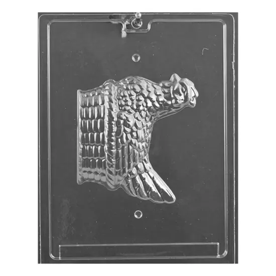 3D Hen in Basket Chocolate Mold {1}