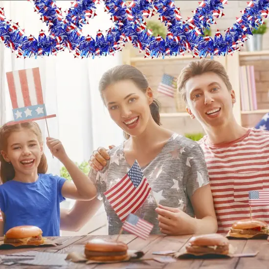 53.1 Ft Garland Decoration for 4th of July Decorations {5}