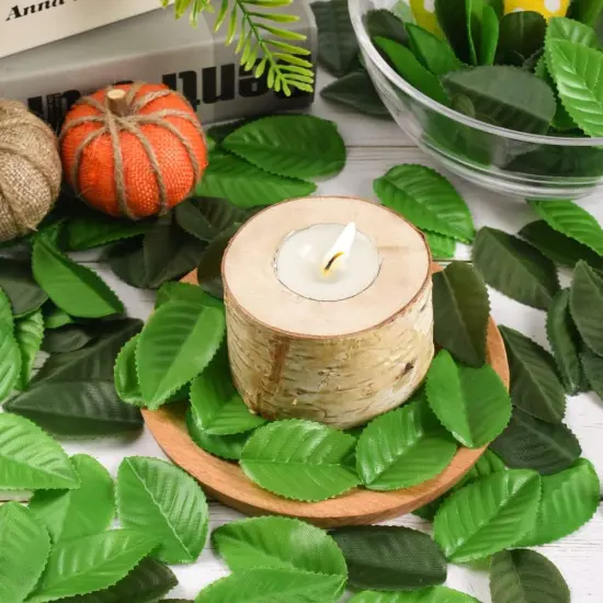 Artificial Rose Leaves {2}