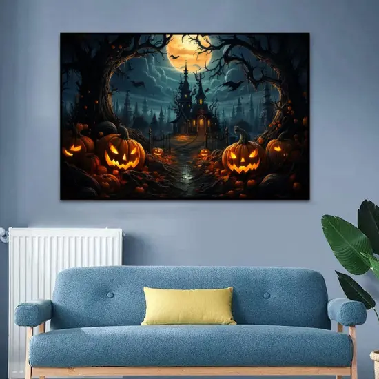 Halloween Diamond Painting Kits - 16X28 Inch {2}