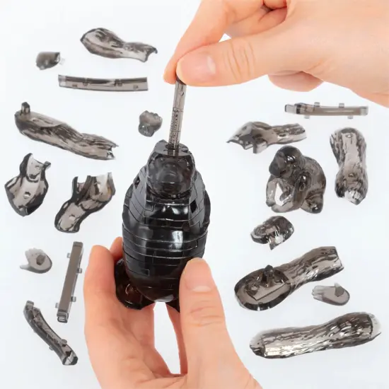 BePuzzled 3D Crystal Puzzle-Gorilla And Baby {5}