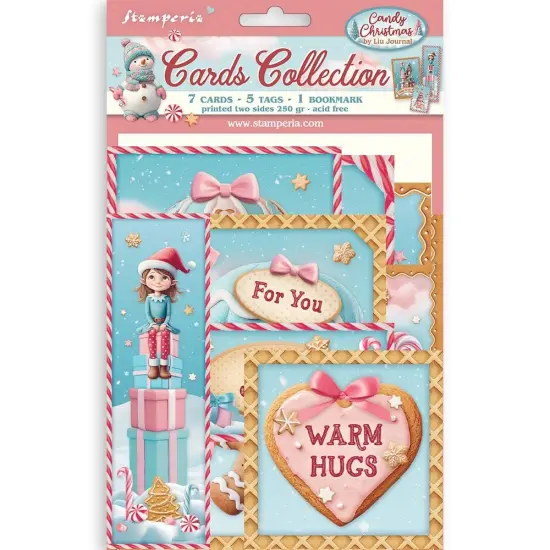 Stamperia Cards Collection-Candy Christmas {1}