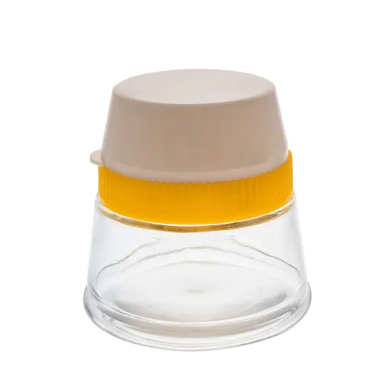 3-in-1 Airbrush Cleaning Pot with Holder; Cleans and Holds Air Brush, Color Palette Lid {4}