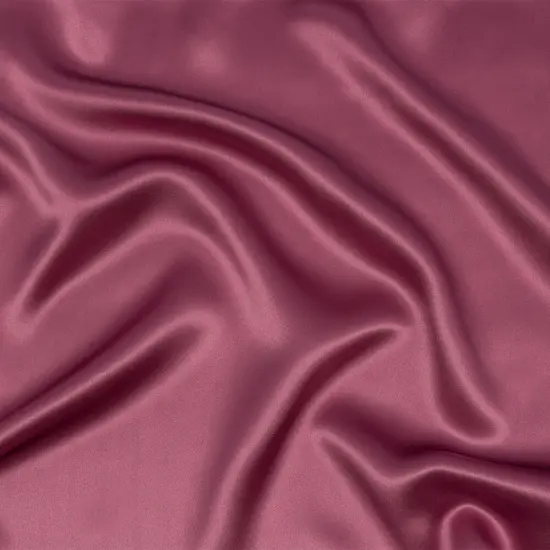 1 Yard Stretch Silk Charmeuse Fabric in Crushed Berry for Dresses and Gowns 40 inch Width {1}