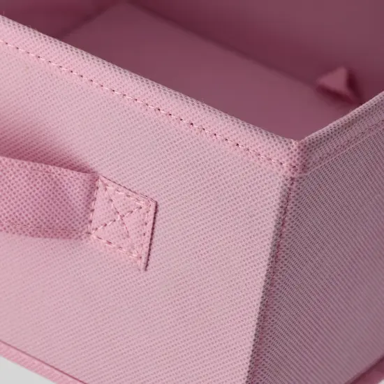 Badger Basket Starlights Metal Doll Crib with Canopy, Bedding, Storage and LED Lights - Pink/White/Stars {6}