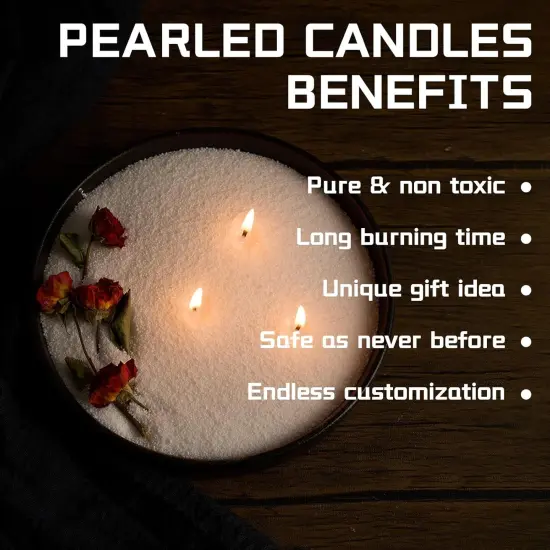 Refillable Sand Candle for Candle Making {5}