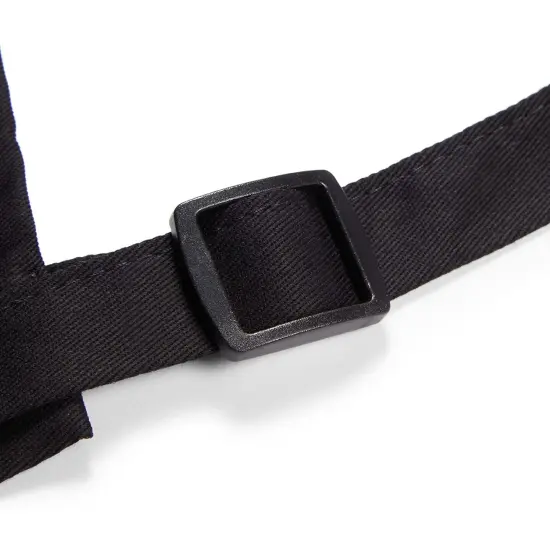 Salon Apron for Women Hair Stylist with Adjustable Bib 3 Pockets (Black, 24 x 30 inches) {6}