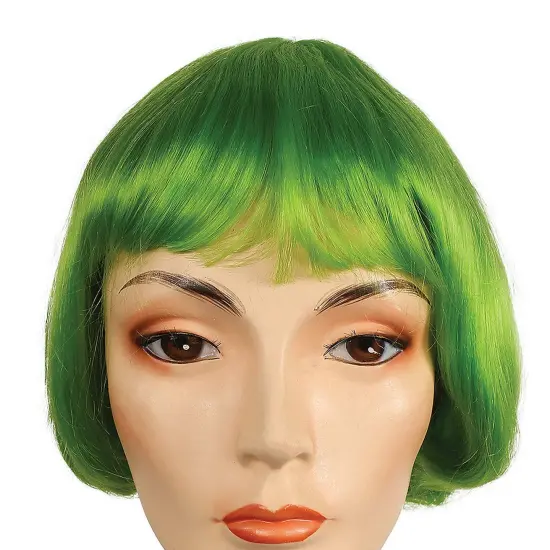 Lulu Bargain Light Green Wig {4}