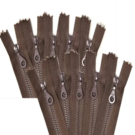 Brown Pocket D4 Plastic Molded 6" or 7" Closed Bottom Non-Separating {2}