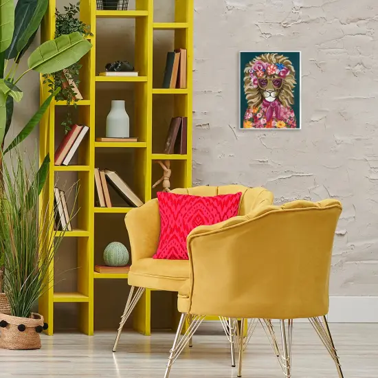 Stupell Industries Miami Living Lion Wall Plaque Art Design by Yvette St. Amant {2}