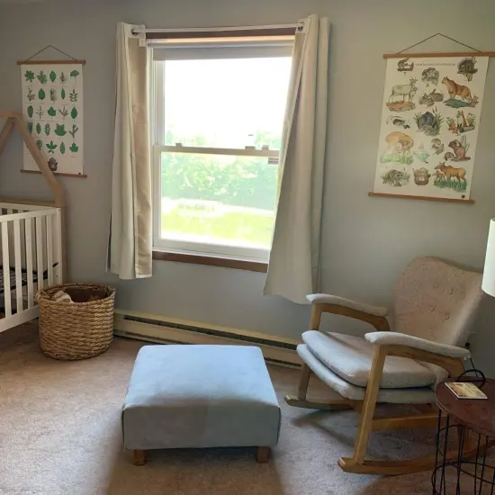 FALAMON Magnetic Poster Hanger Frame, 12x16 12x18 12x24 Teak Wood Magnet Poster Frame for Posters, Prints, Photos, Pictures, Maps, Scrolls, and Canvas Artwork {3}