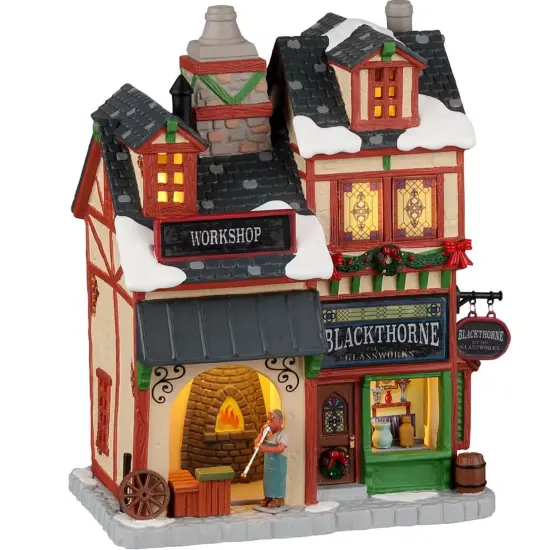 Blackthorne Glassworks - Lemax Caddington Village {1}