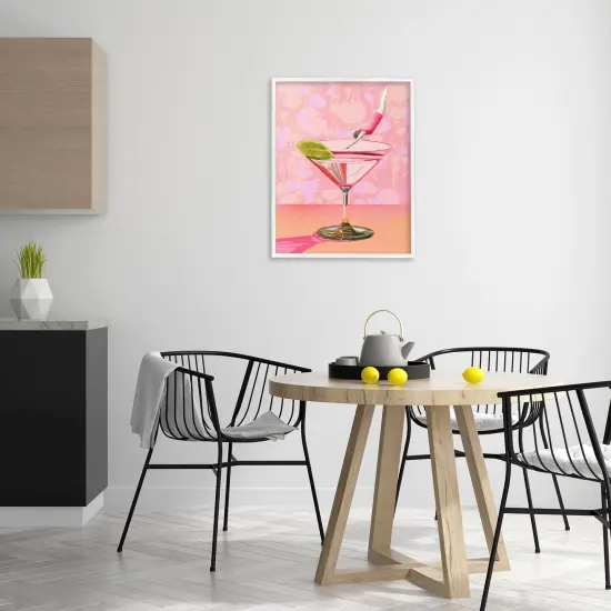 Stupell Industries Diver in Cocktail Framed Giclee Wall Art Design by Daphne Polselli {2}